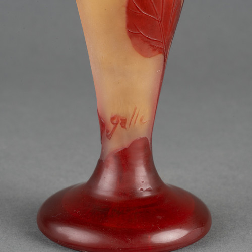 Small Gallé Vase, Late 19th / Early 20th Century