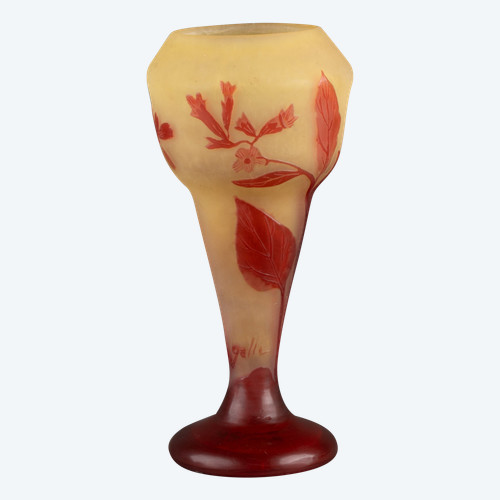 Small Gallé Vase, Late 19th / Early 20th Century