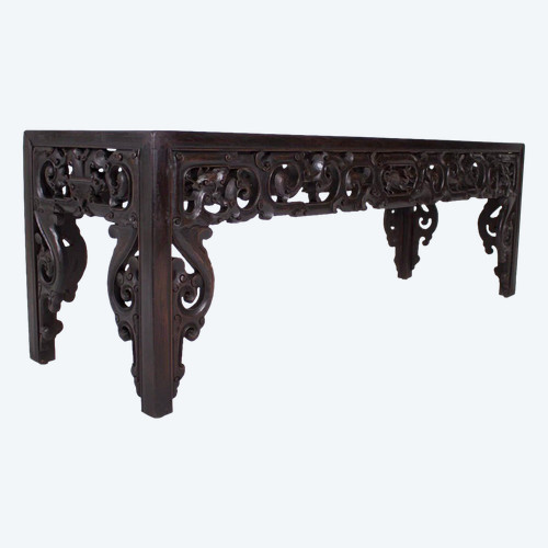 Large Hongmu console, China.