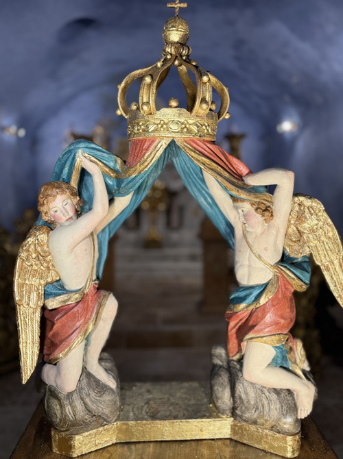 Baldacchino del tabernacolo con angeli - XVIII secolo