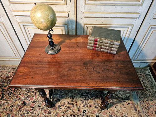 Early 18th Century Louis XIV Walnut Writing Table