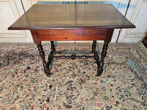 Early 18th Century Louis XIV Walnut Writing Table