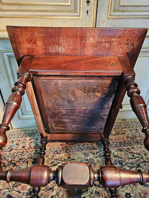 Early 18th Century Louis XIV Walnut Writing Table