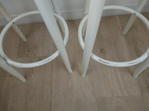 Cane bar stool