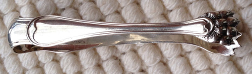 Ice cube tongs in silver-plated metal, Albi model, Christofle silverware