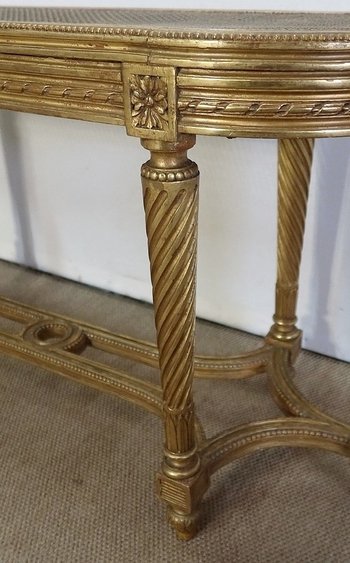  Banc de piano, goût Louis XVI, époque Napoléon III – 2ème partie du XIXe 