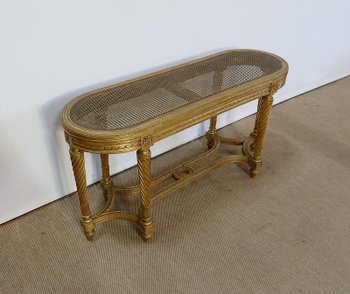  Banc de piano, goût Louis XVI, époque Napoléon III – 2ème partie du XIXe 