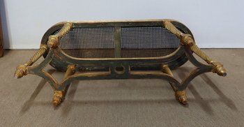  Banc de piano, goût Louis XVI, époque Napoléon III – 2ème partie du XIXe 