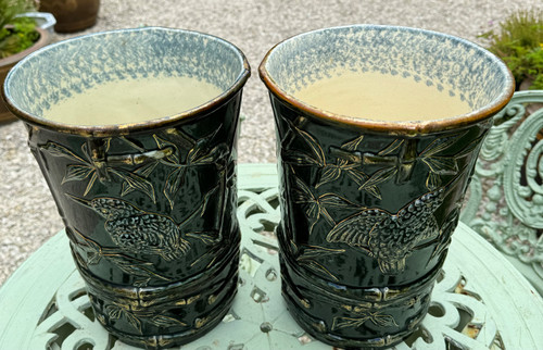 Pair of Art Nouveau vases