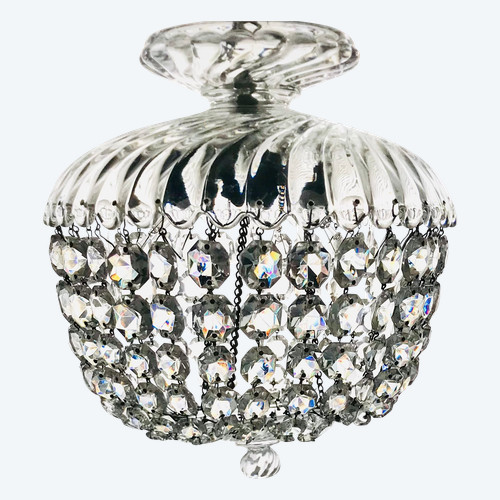 Baccarat crystal pendant chandelier