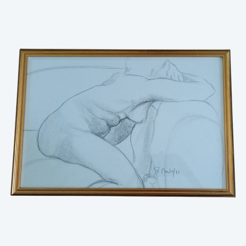 Study of a female nude / Duval 1981