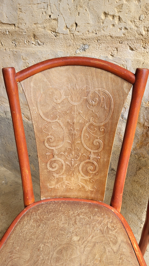 Coppia di sedie Art Nouveau di Thonet 1900