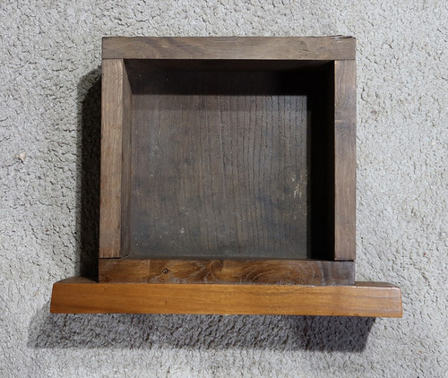 Louis-Philippe bedside table in solid cherrywood - Late 19th century