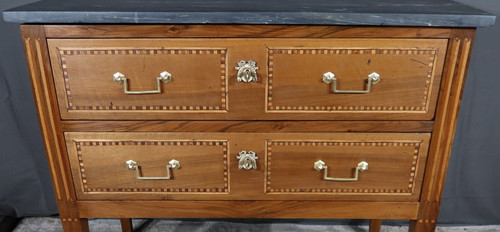 Small Regional Chest of Drawers in Walnut, Louis XVI style - Early 19th century