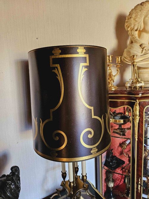 Große Wohnzimmerlampe von Stiffel Usa