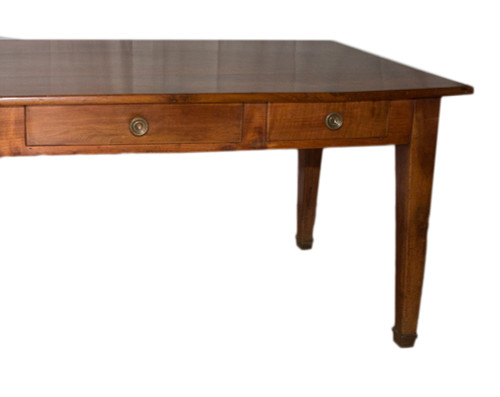 Farm Table In Walnut Directoire Period 