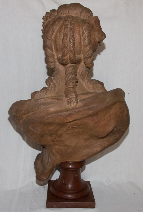 Marie Antoinette Terracotta Bust B Feinberg Late 19th Century