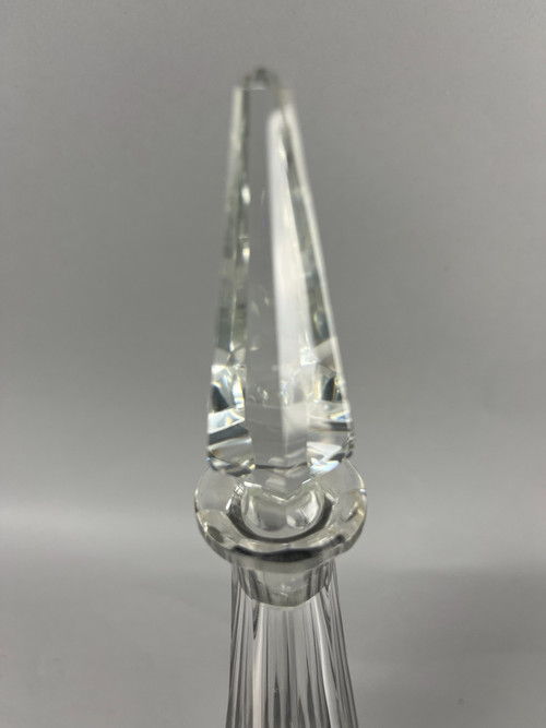 Carafe en cristal forme Pyramide