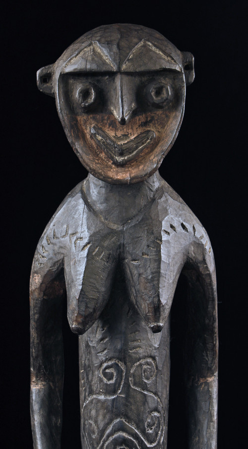 Figura di culto di Nogwi, scultura, arte tribale, Papua Nuova Guinea, arte oceaniana, statua