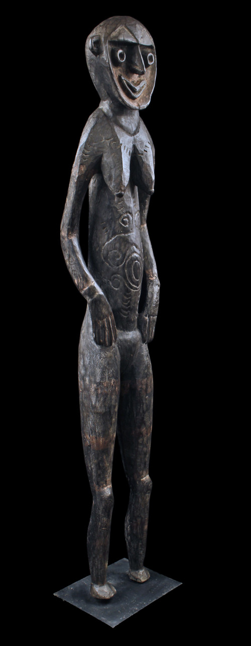 Figura di culto di Nogwi, scultura, arte tribale, Papua Nuova Guinea, arte oceaniana, statua