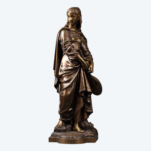 Bronze Sculpture Eutrope Bouret (1833-1906)