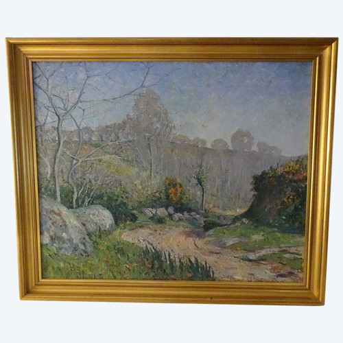 HST Anders Osterlind Landscape Traouïero Valley Trégastel Perros Brittany 20th