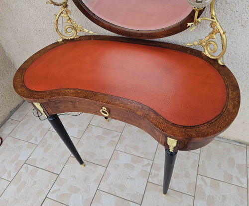 2-Arm Dressing Table Marquetry And Gilded Bronze