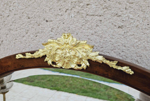 2-Arm Dressing Table Marquetry And Gilded Bronze