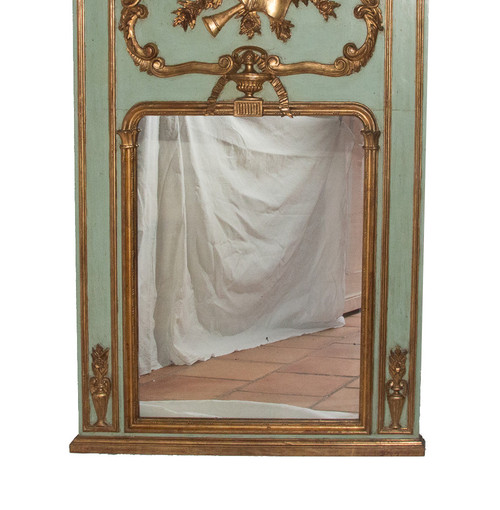 Louis XVI Style Trumeau, 1900 Period