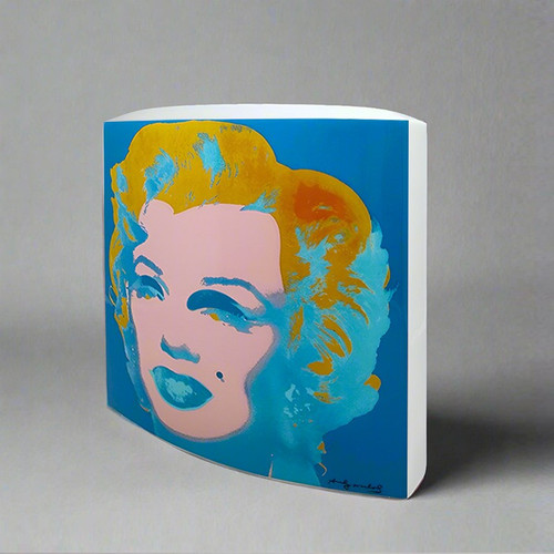 Erstaunliche Andy Warhol-Vase für Rosenthal aus den 1990ern. Hergestellt in Deutschland.