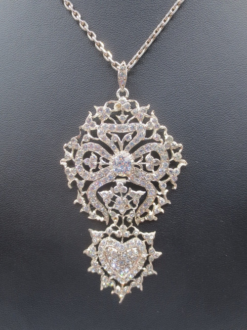 Pendentif cœur normand, XIXe siècle. 