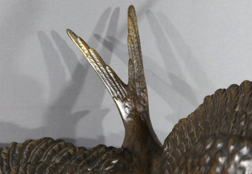 Bronze “The Seagull”, attributed to Erget – Early 20th century