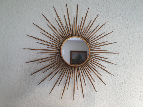 Sun Mirror, Brass, Year 50.