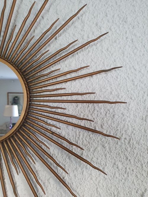 Sun Mirror, Brass, Year 50.