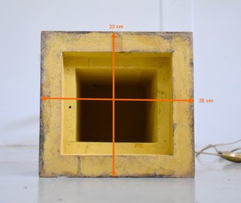  Nubischer Fackelhalter aus geschnitztem Holz, venezianischer Geschmack - 1. Teil des 20. Jahrhunderts