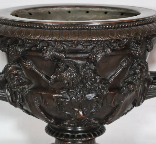 Bronze Cup Said Warwick Vase H Luppens 19th Century 