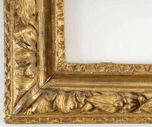 Louis XIII period carved wooden frame