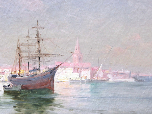 V. CARTIER, View of the Port of Martigues