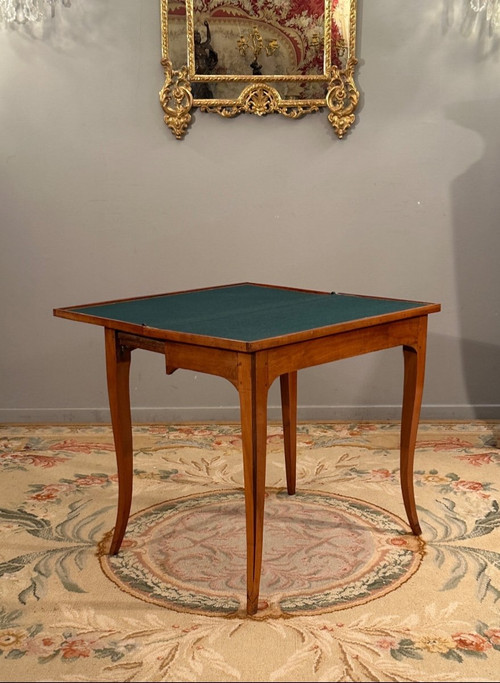 Jean - Francois HACHE, Table A Jeux d'Epoque Louis XV Um 1760