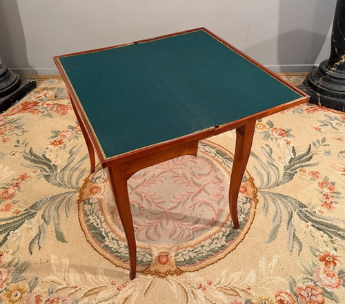 Jean - Francois HACHE, Table A Jeux d'Epoque Louis XV Um 1760