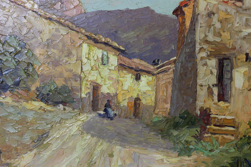 Landschaft Der Provence Von Osietzki Um 1930