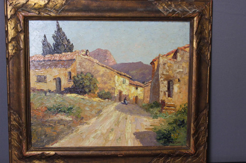 Landschaft Der Provence Von Osietzki Um 1930