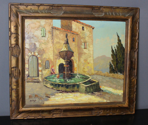 Paysage De Provence , Le Puit , By Osietzki