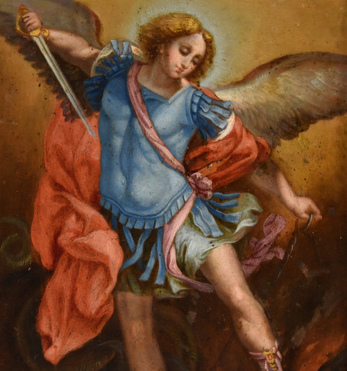 Saint Michael Archangel, From Guido Reni (bologna 1575 - 1642)