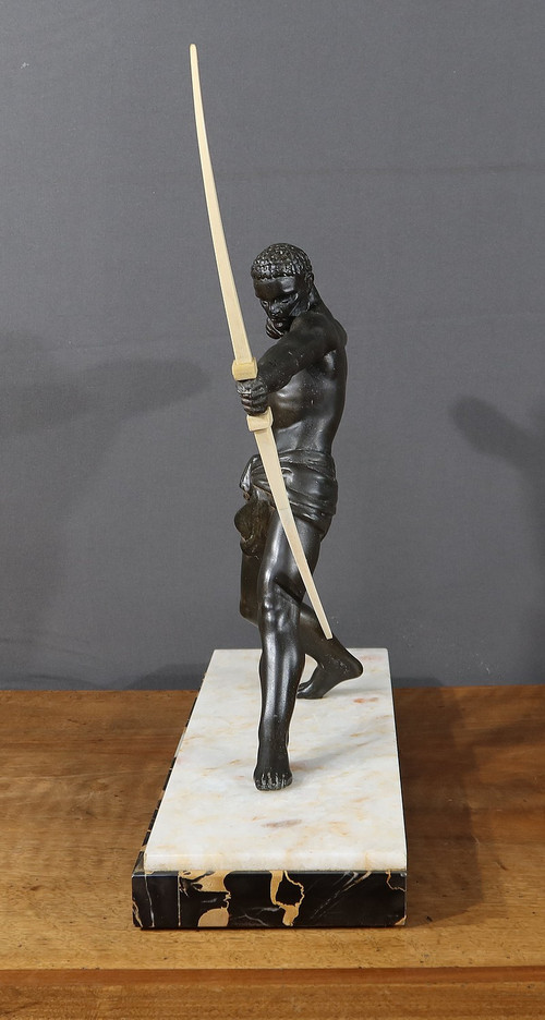 Sculpture in Regula, "The Nubian Archer" - 1930