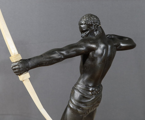 Sculpture in Regula, "The Nubian Archer" - 1930