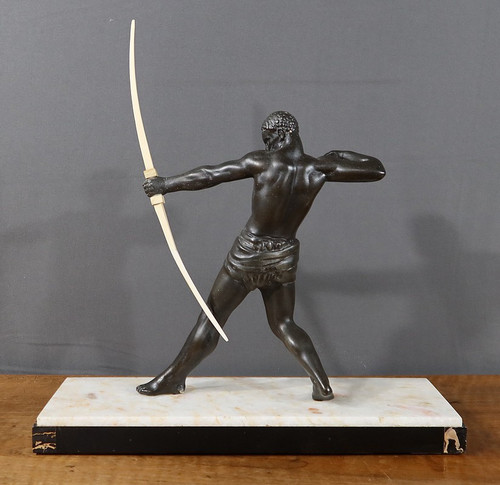 Sculpture in Regula, "The Nubian Archer" - 1930