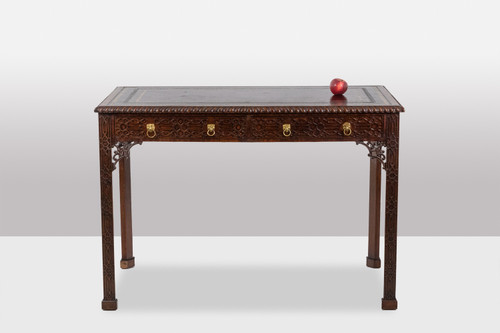 Chippendale-style mahogany table, or desk. Circa 1950. LS5932456G