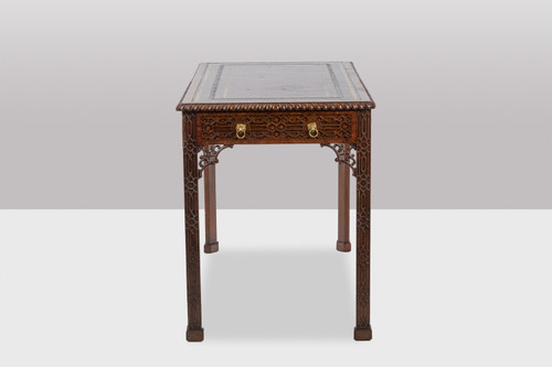 Chippendale-style mahogany table, or desk. Circa 1950. LS5932456G