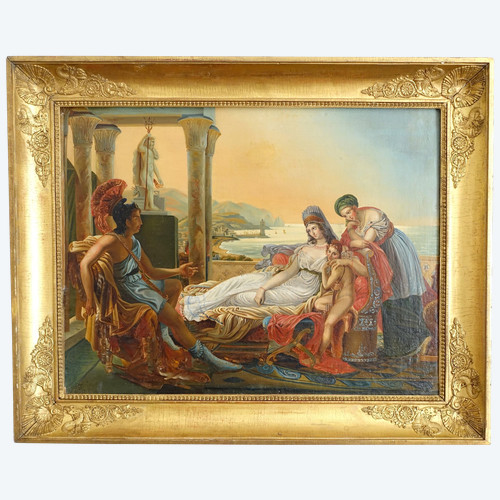 Aeneas erzählt Dido von den Unglücken Trojas, HST nach Pierre Narcisse Guérin - 98cm x 79cm